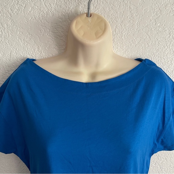 NEW Boden Supersoft Boat Neck T-Shirt Tee Top Gallery Blue Size 6 T1658 - Picture 6 of 8